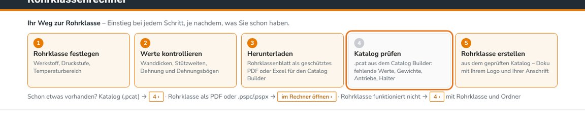 Weiter: Katalog im Katalogprüfer prüfen