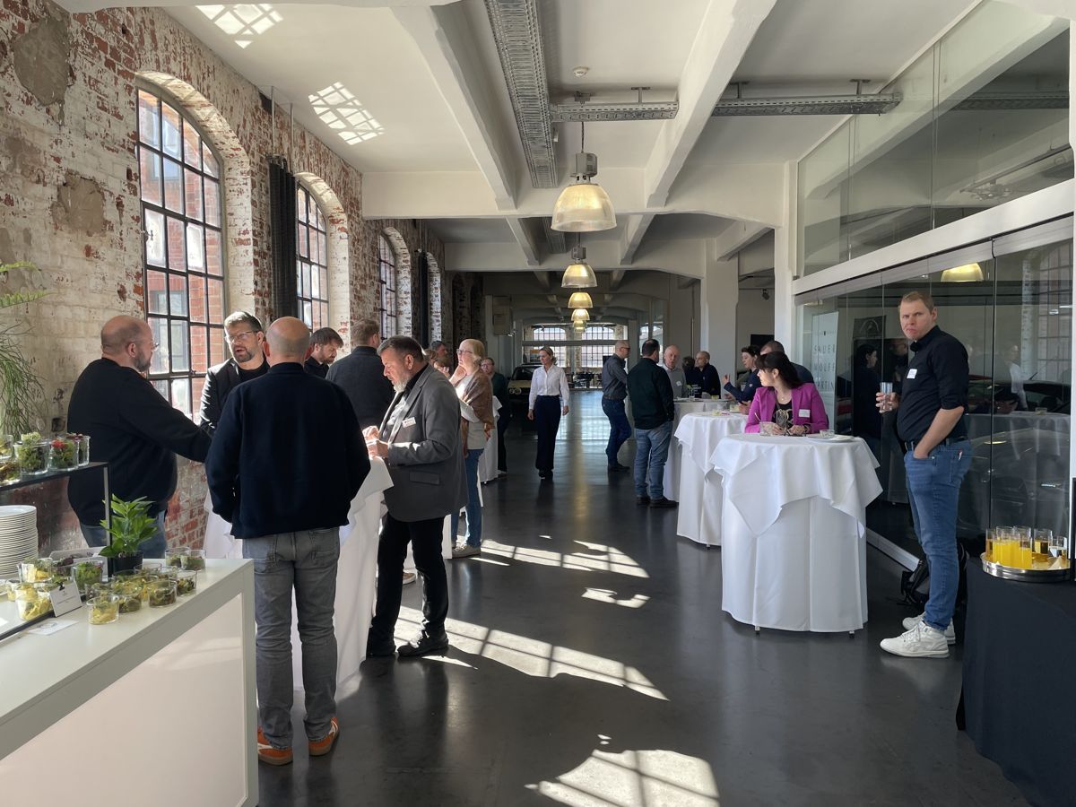 Networking in der Pause