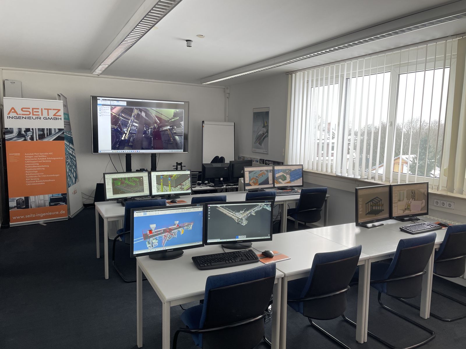 Meetings on the large screen