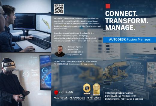 Titelfolie Flyer Fusion Manage