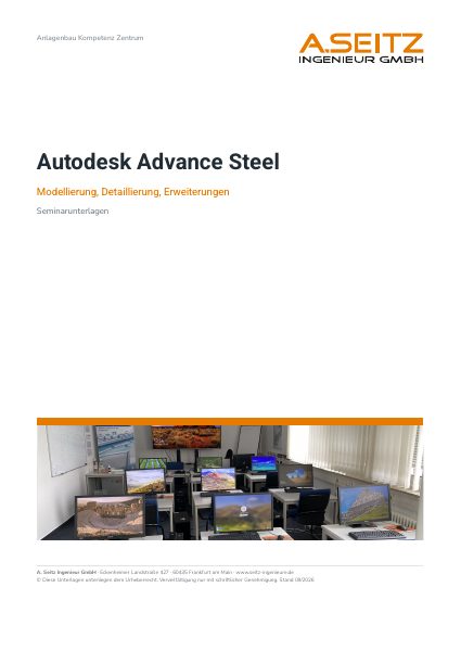 Portada Autodesk Advance Steel