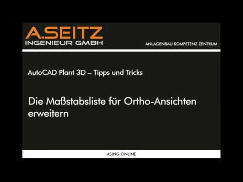 Preview: Ortho – extending the scale list