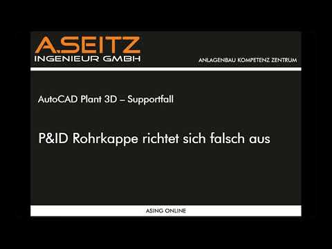 Preview: P&ID – pipe cap does not align