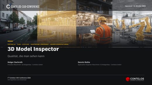 Diapositiva de portada 3D Model Inspector